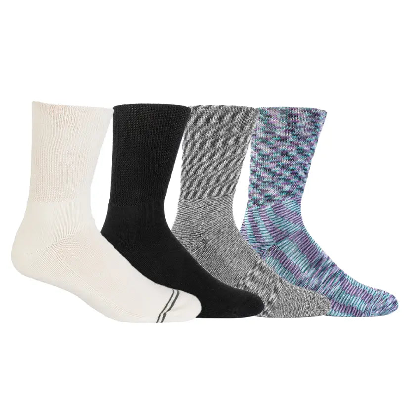 4-Pack Diabetic Socks - Solid Color Bundle – Dr. Segal's